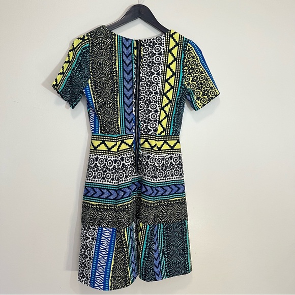 Plenty by Tracy Reese Colouful Abstract Print Mini Dress - Picture 7 of 14